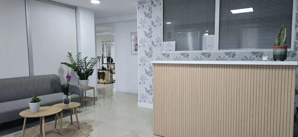 Interior de la clínica Korpo Salud en La Laguna